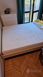 Letto Completo "Alla Francese" 140x200 + Materasso