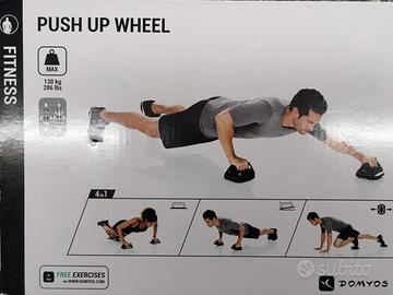 Cross Training Push-Up Wheel Grips 4 in 1 (DOMYOS)