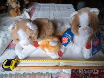 Splendidi peluche gatti maculati Trudi  