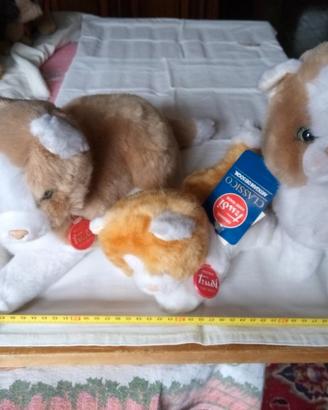 Splendidi peluche gatti maculati Trudi  