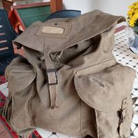 Zaino militare di leva 1975