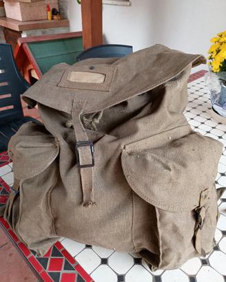 Zaino militare di leva 1975