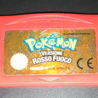 Pokèmon Rosso Fuoco italiano originale per GBA