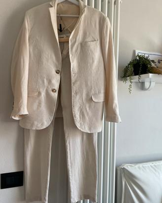 Abito uomo misto lino