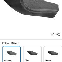 rivestimento sella ducati scrambler cafè racer