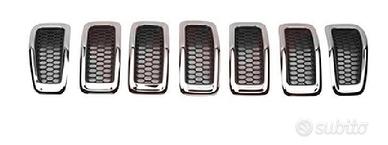 KIT GRIGLIE CROMATE JEEP CHEROKEE 2014