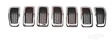 KIT GRIGLIE CROMATE JEEP CHEROKEE 2014