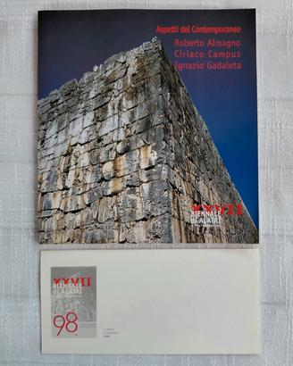 Catalogo +Invito XXVII Biennale d'Arte Alatri 1998