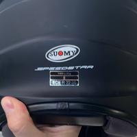 Casco integrale Suomy Speedstar plain in fibra