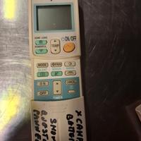 telecomando per condizionatore 