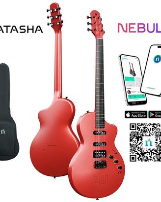 NEBULA Natasha SMART GUITAR Imperal Red CHITARRA E