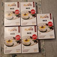 Riso Aproteico FLAVIS, nuovo, 5 confezioni