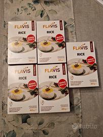 Riso Aproteico FLAVIS, nuovo, 5 confezioni