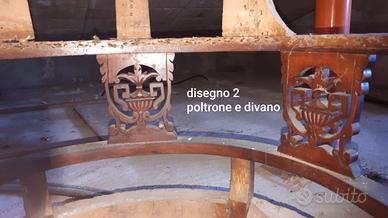 DIVANI VINTAGE VITTORIANO 