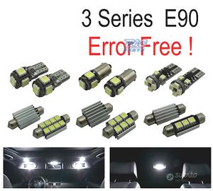 KIT 17 LAMPADE LED INTERNE BMW SERIE 3 E90 SEDAN 3