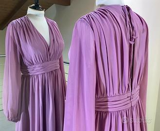 Abito damigella col. rosa malva