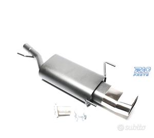 SILENZIATORE DI SCARICO PER OPEL ASTRA 1998-2009 x