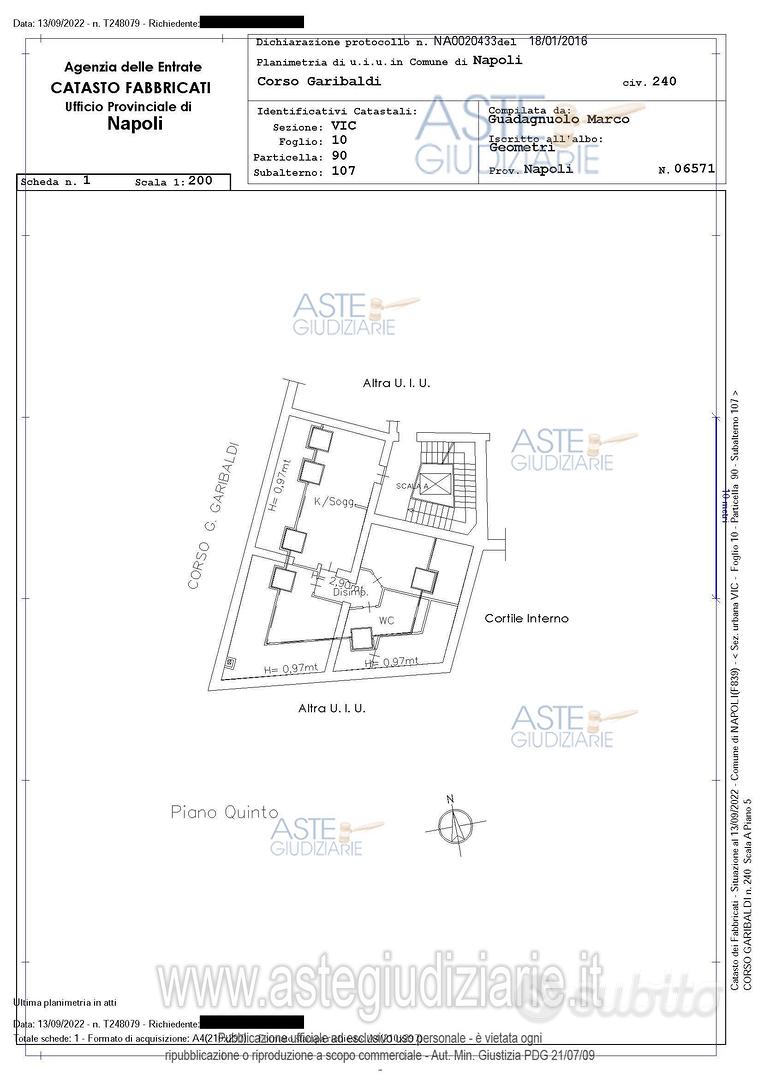 Apartment in Napoli, Arenaccia, Municipalità 4 - Altro