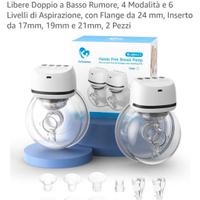 Tiralatte elettrico a mani libere