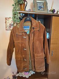 Giaccone montone scamosciato 