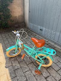 Bicicletta bambini color menta