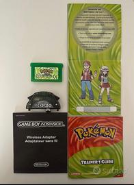 Pokemon versione verde foglia per GBAdvance