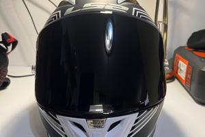 Casco intégrale moto Ls2 arrow r hpfc fibra evo