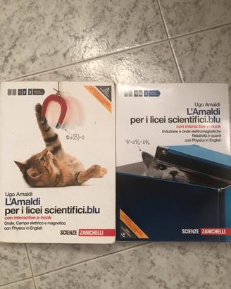 Libri fisica L’Amaldi per i licei scientifici.blu