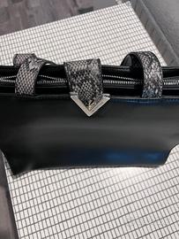 Borsa valentino in vera pelle e pitone