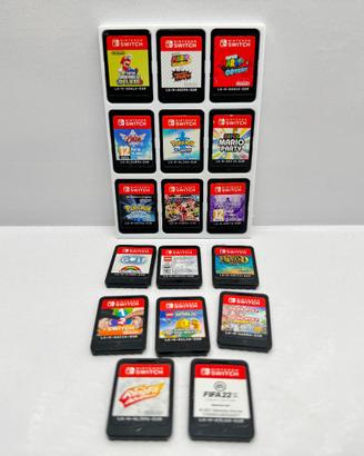 Lotto cartucce switch ORIGINALI LEGGI DESCRIZIONE