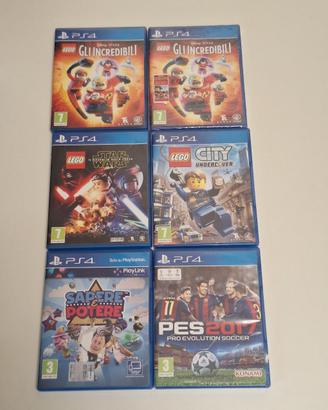 Giochi per ps4 
