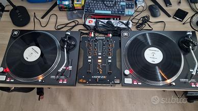Setup DJ Xone 23C + 2 Reloop RP-4000M