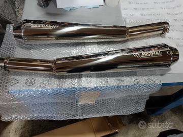 scarichi mistral moto guzzi breva 750 