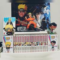 Kit Naruto/Boruto con Manga, Figure, Pop e Gadget