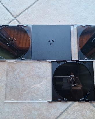 Custodie CD - DVD slimcase nere