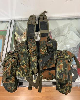 Giberbaggio Gilet Mil Tec Flecktarn