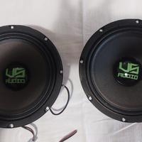 coppia di woofer tipo mitrange da 8" come nuovi