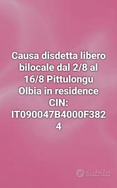 last minute per disdetta libero da subito 