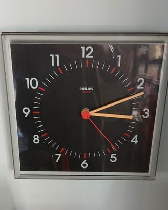 Philips orologio da parete anni 70 