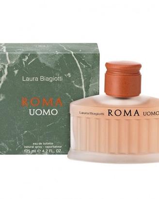 NUOVO IN BOX Laura Biagiotti Roma Uomo Eau 125 ML