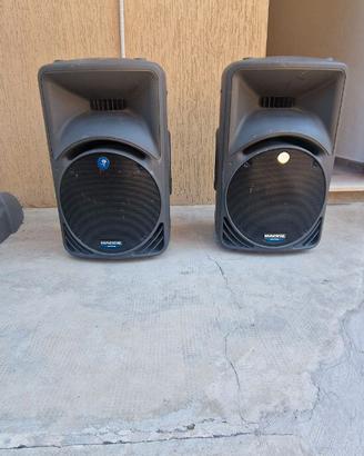 Casse mackie 450 watt ( coppi ) + mixer Allen Heat