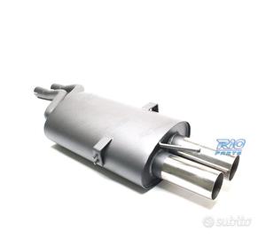 SILENZIATORE DI SCARICO PER BMW SERIE 3 E46 2000- 