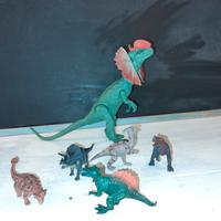 Lotto 6 Dinosauri - Originale Jurassic World