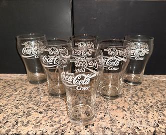 SET 6 BICCHIERI COCA COLA