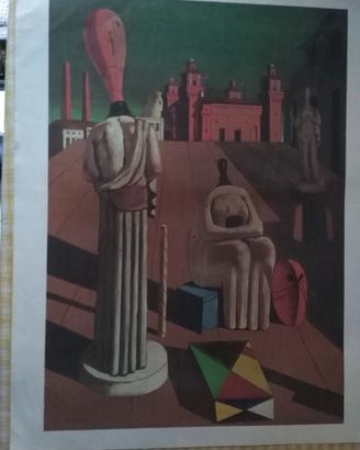 Le muse inquietanti, Giorgio de Chirico, Stampa.
