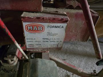 Motozappa Vintage MAB Formica (2 Tempi a Miscela)