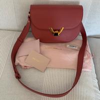 Borsa Coccinelle Dew dimensione small  colore pot