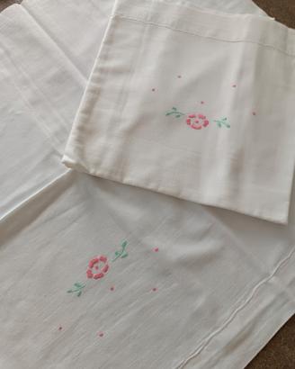 federa cuscini con ricamo 