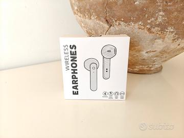 Wireless Earphones bianche