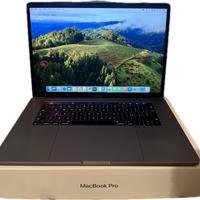 Macbook pro 15, touch bar 2016